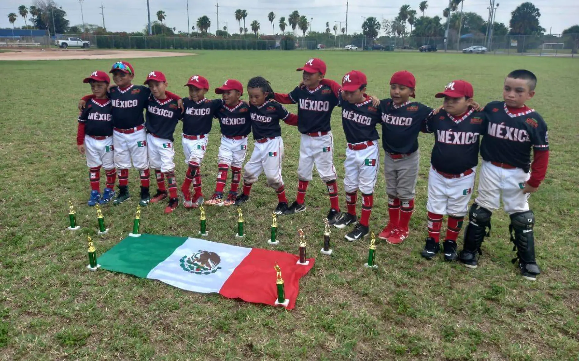 Tamaulipecos logran campeonato internacional de beisbol infantil 